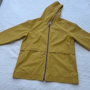 Women's Mustard Hooded Jacket